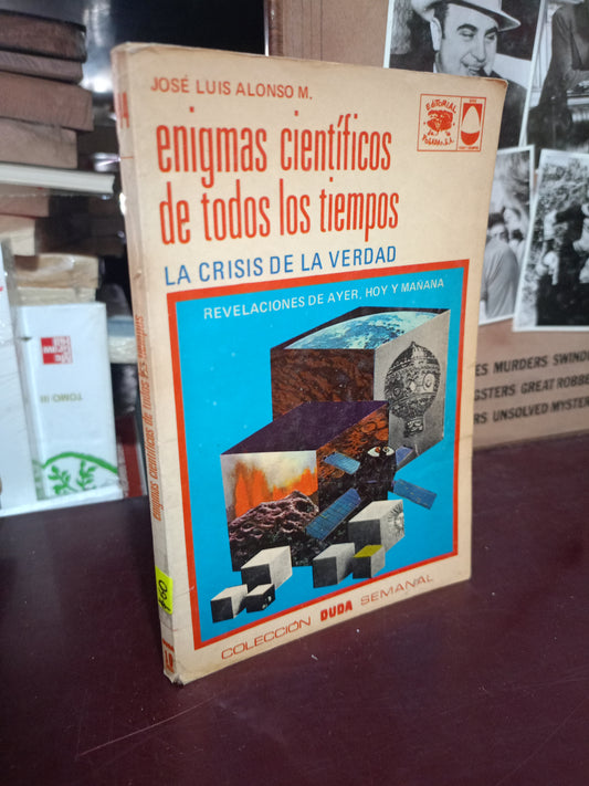 ENIGMA CIENTÍFICOS DE TODOS LOS TIEMPOS JOSÉ LUIS ALONSO USADO CIENCIA LITERARIO 305