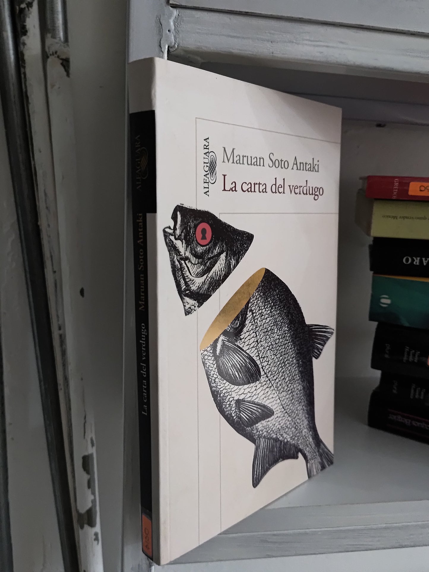 LA CARTA DEL VERDUGO POR MARUAN SOTO ANTAKI USADO NOVELAS JUAREZ 515