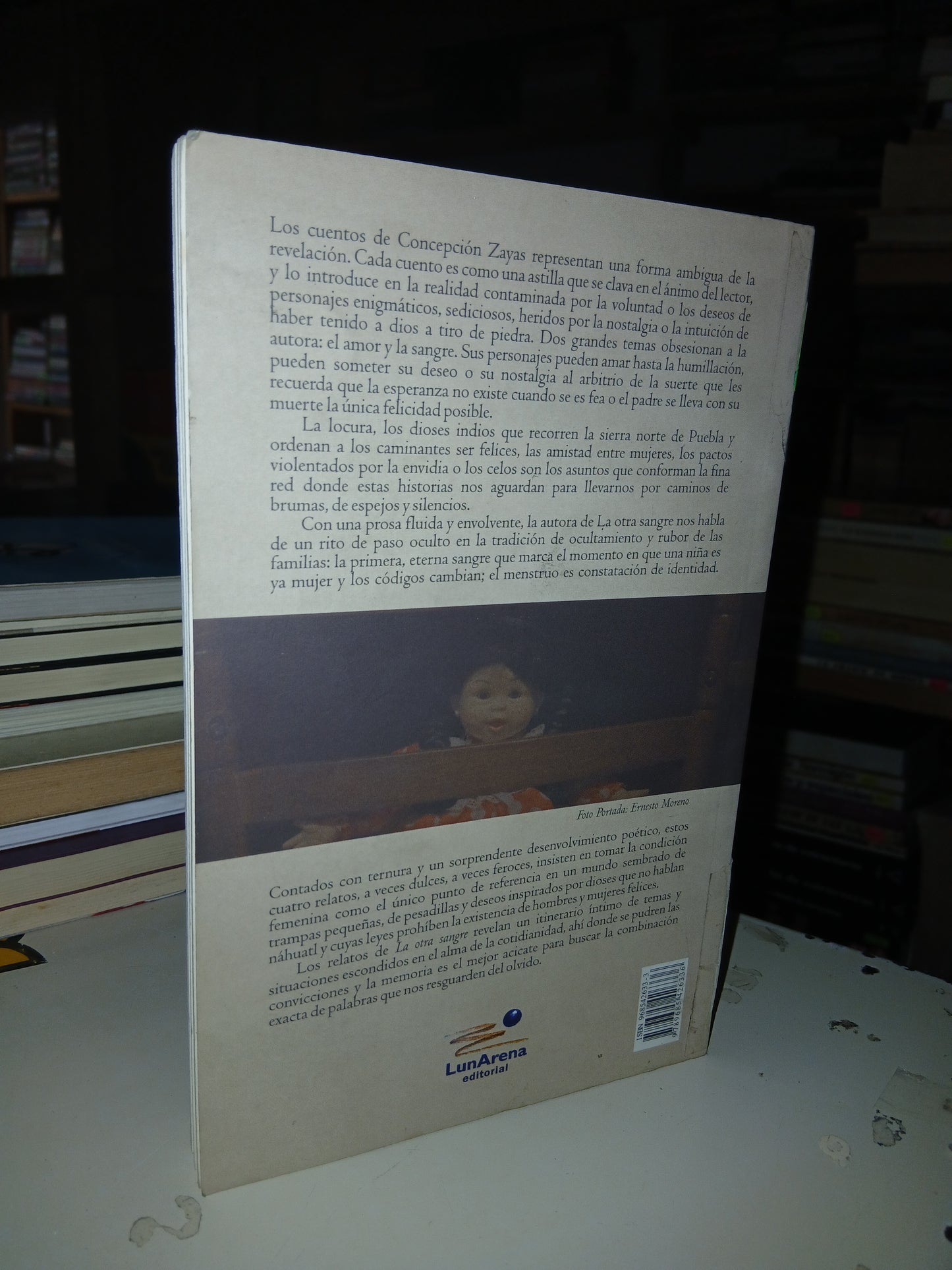LA OTRA SANGRE POR CONCEPCIÓN ZAYAS USADO ANTOLOGÍA LITERARIO 207