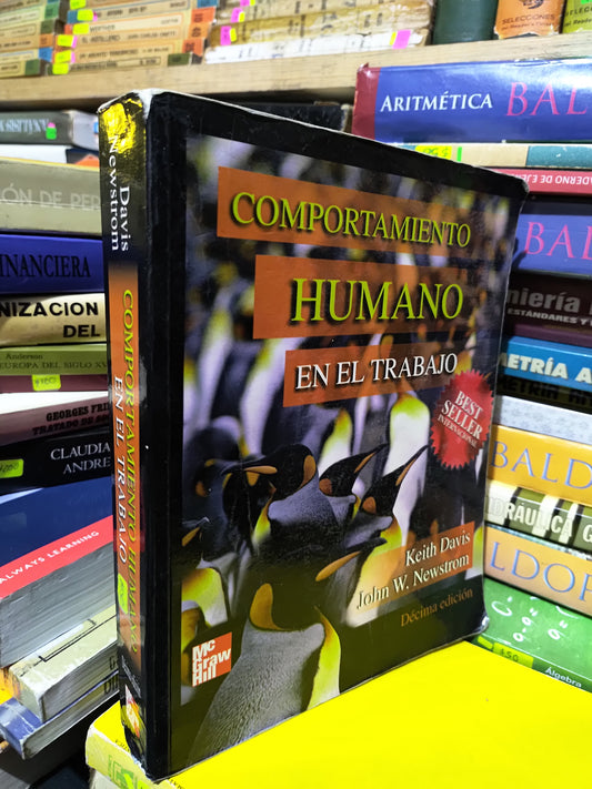 COMPORTAMIENTO HUMANO EN EL TRABAJO POR KEITH DAVIS USADO ADMINISTRACION JUAREZ 507