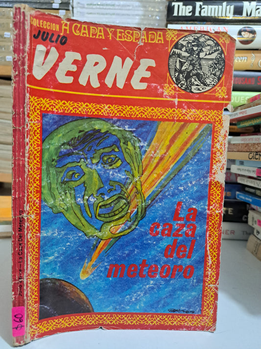 LA CAZA DEL METEORO JULIO VERNE USADO NOVELA JUÁREZ