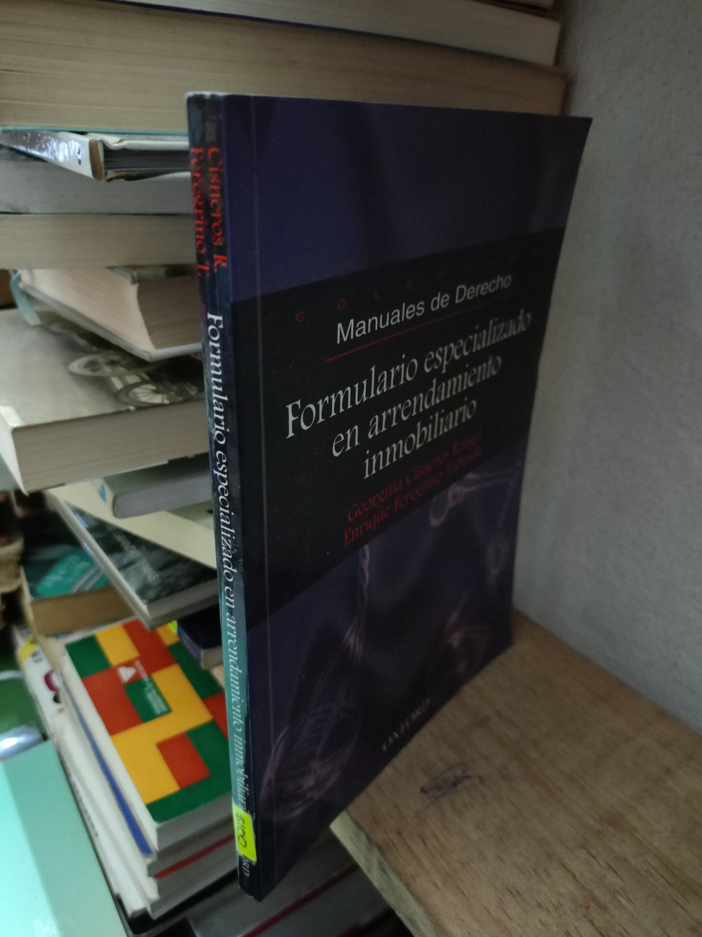 FORMULARIO ESPECIALIZADO EN ARRENDAMIENTO INMOBILIARIO POR GEORGINA CISNEROS RANGEL USADO DERECHO LITERARIO 305