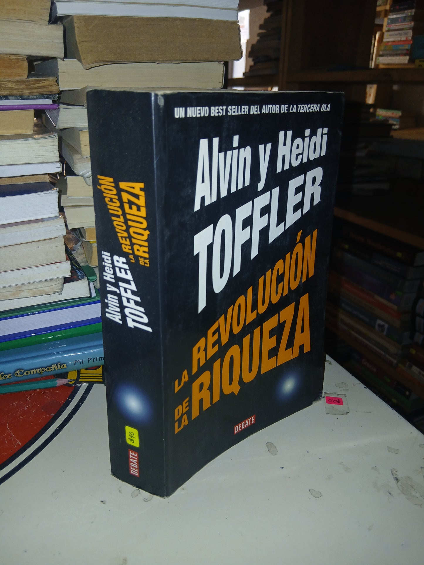 LA REVOLUCIÓN DE LA RIQUEZA POR ALVIN Y HEIDI TOFFLER USADO ADMINISTRACIÓN LITERARIO 207