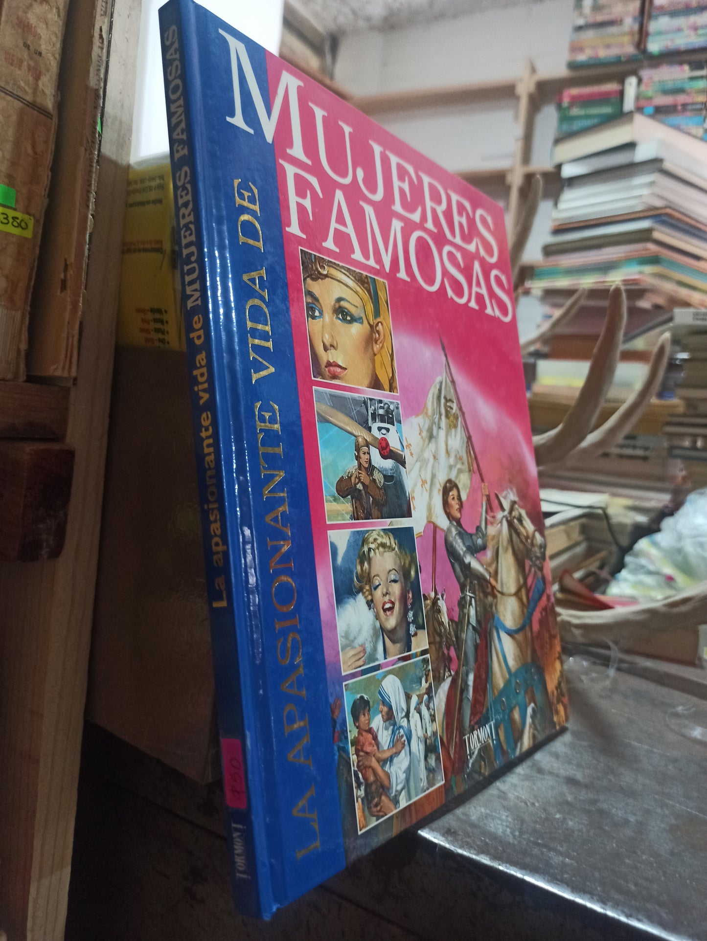 LA APASIONANTE VIDA DE MUJERES FAMOSAS POR EDITORIAL TORMONT USADO HISTORIA ALDAMA