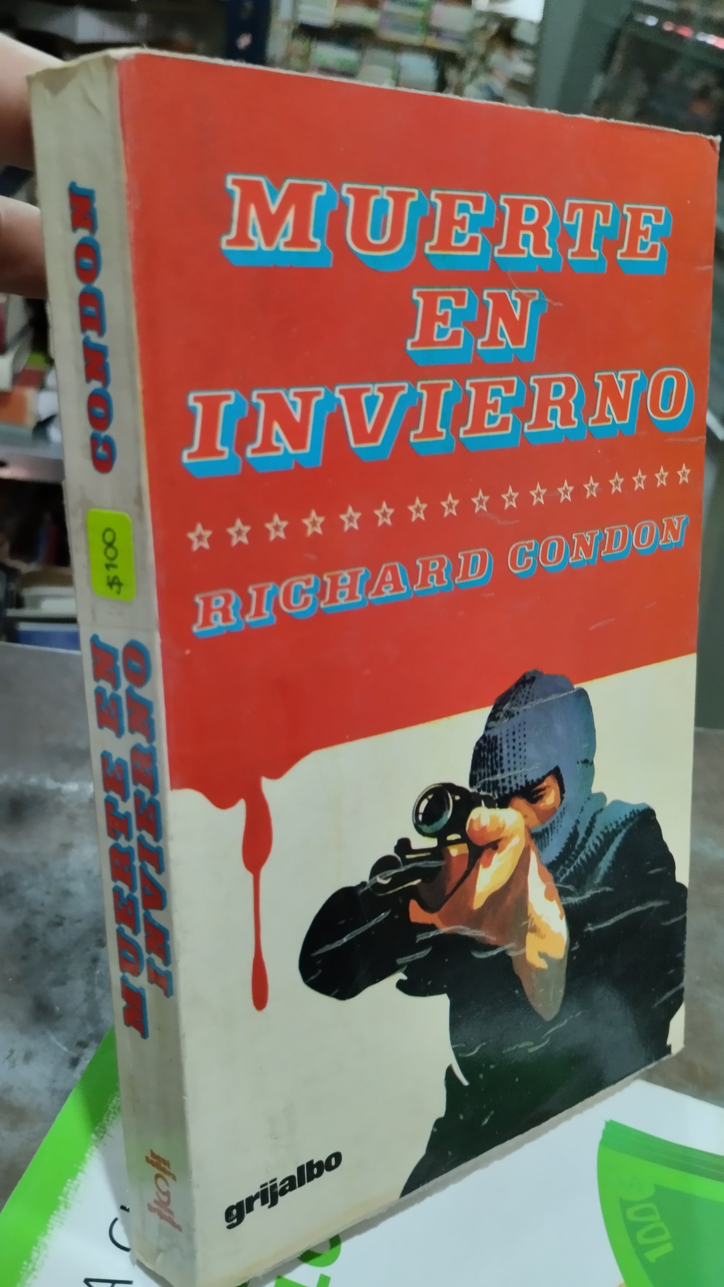 MUERTE EN INVIERNO POR RICHARD CONDON LIBRO USADO NOVELAS ALDAMA