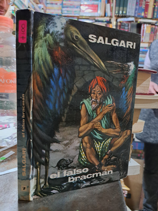 EL FALSO BRACMAN SALGARI USADO NOVELA ALDAMA
