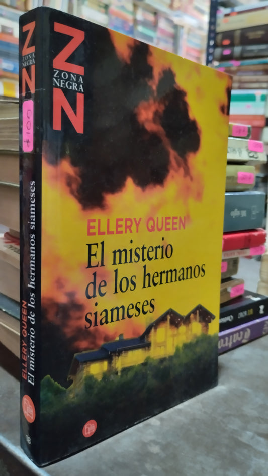 EL MISTERIO DE LOS HERMANOS SIAMESES POR ELLERY QUEEN LIBRO USADO NOVELAS ALDAMA