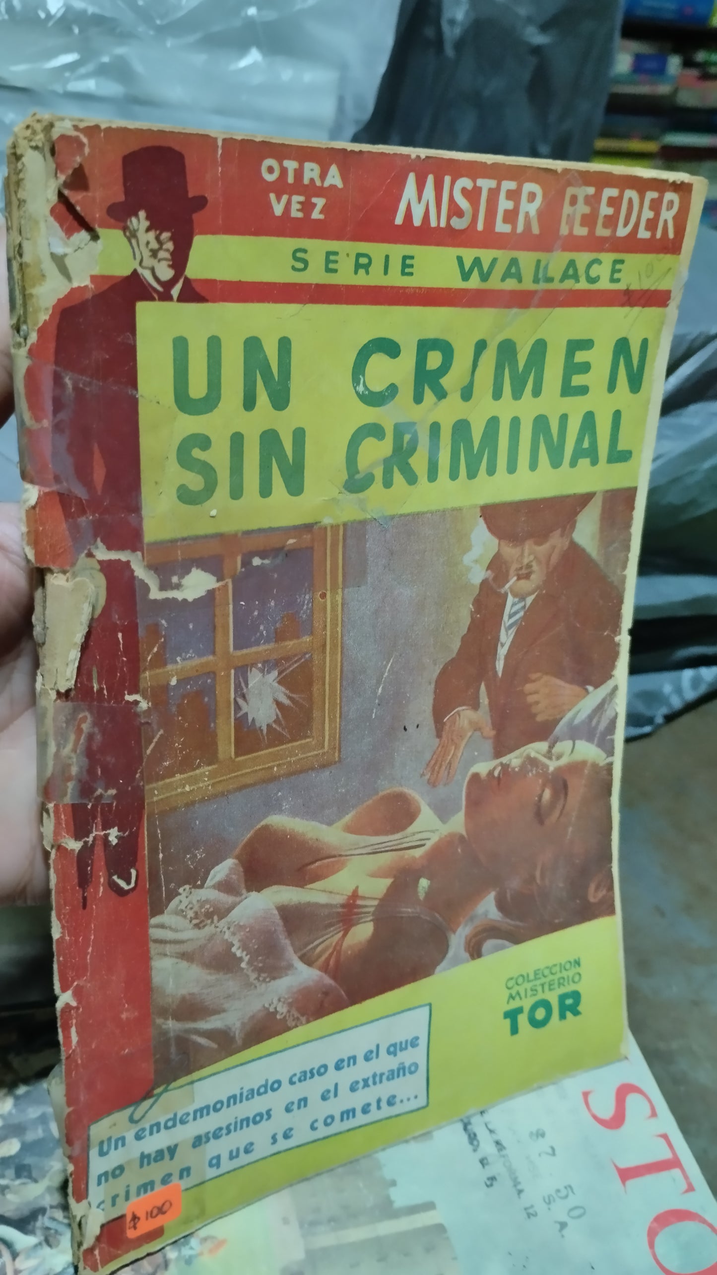 UN CRIMEN SIN CRIMINAL POR JOHN TRABEN LIBRO USADO ANTIGUO ALDAMA