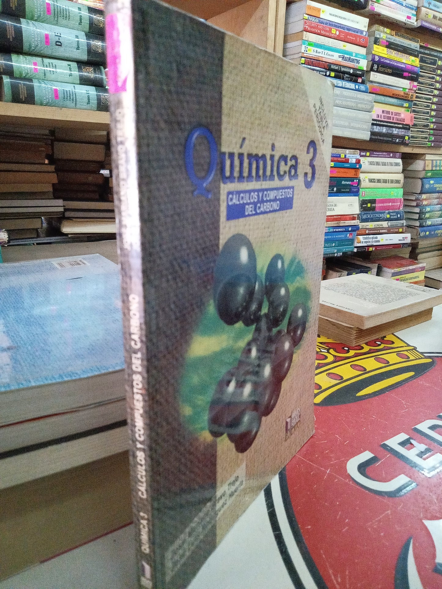 QUIMICA III CALCULOS Y COMPUESTOS DEL CARBONO POR JOSE MARIANO BRAVO USADO QUIMICA LITERARIO 207
