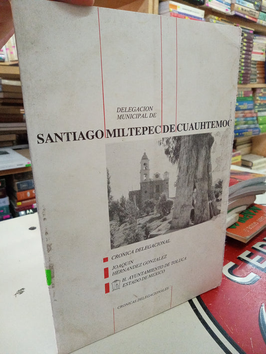 DELEGACIÓN MUNICIPAL DE SANTIAGO MILTEPEC DE CUAUHTEMOC USADO LITERARIO 207