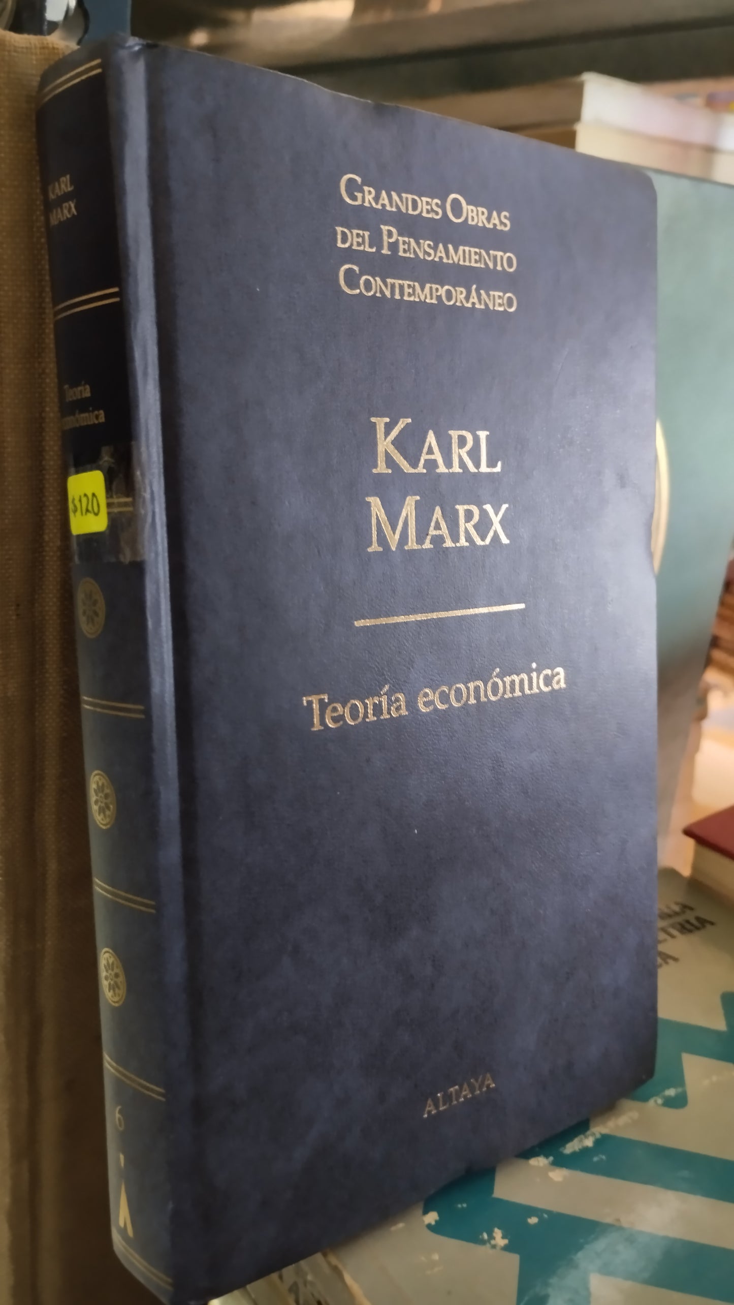 TEORIA ECONOMICA POR KARL MARX LIBRO USADO NOVELAS ALDAMA