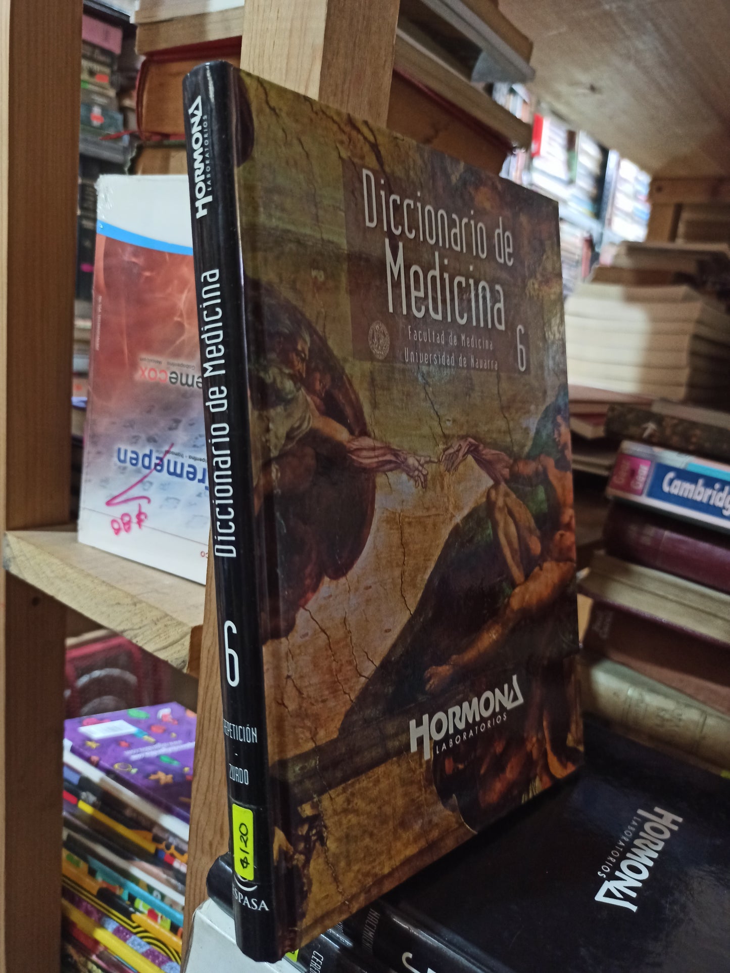 DICCIONARIO DE MEDICINA 6 POR EDITORIAL HORMONA USADO SALUD ALDAMA