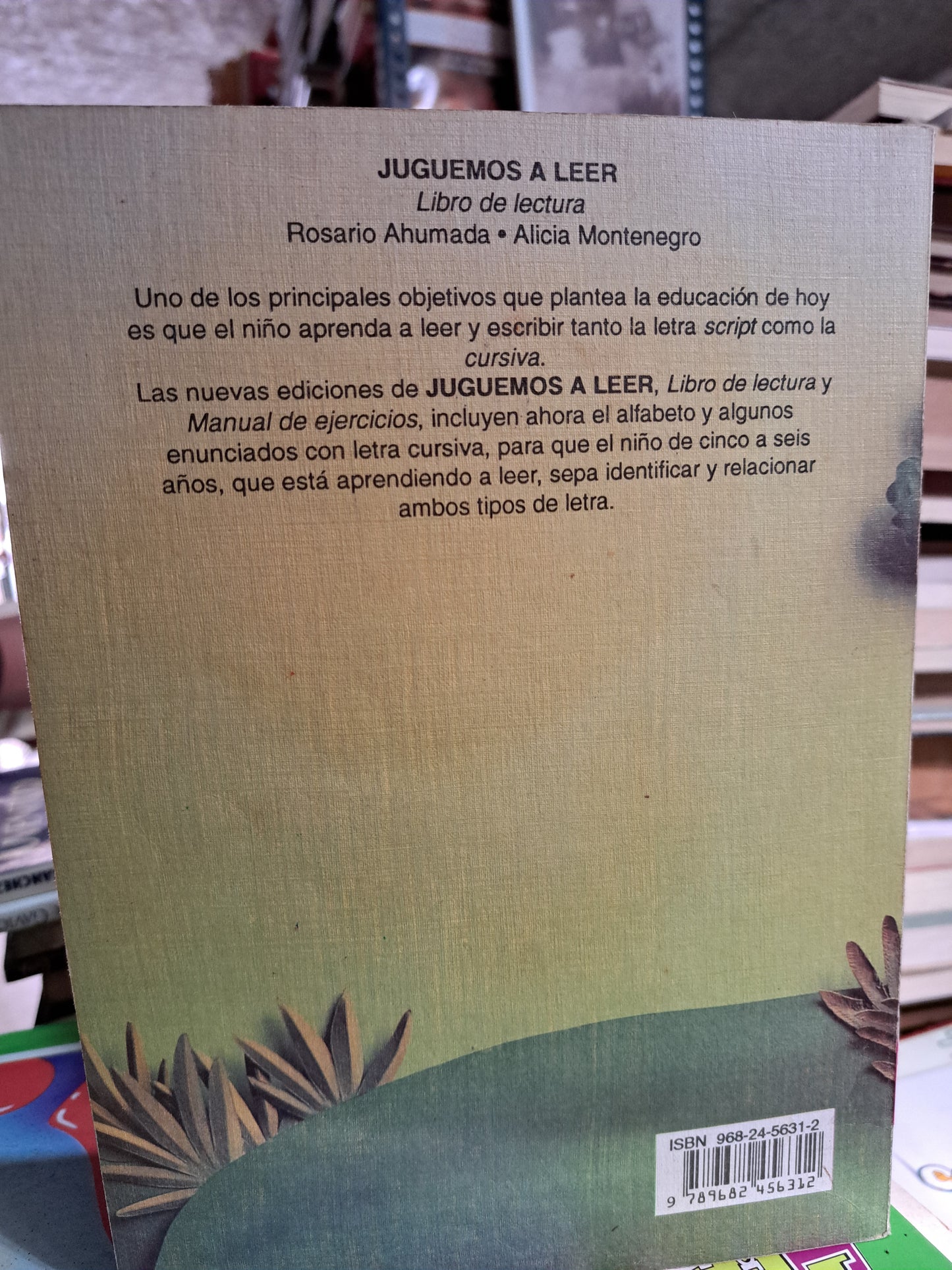 JUGUEMOS A LEER ROSARIO AHUMADA ALICIA MONTENEGRO USADO INFANTIL ALDAMA