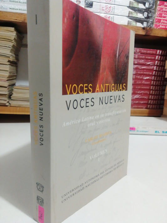 VOCES ANTIGUAS VOCES NUEVAS POR CARLOS HUAMAN USADO NOVELA JUAREZ