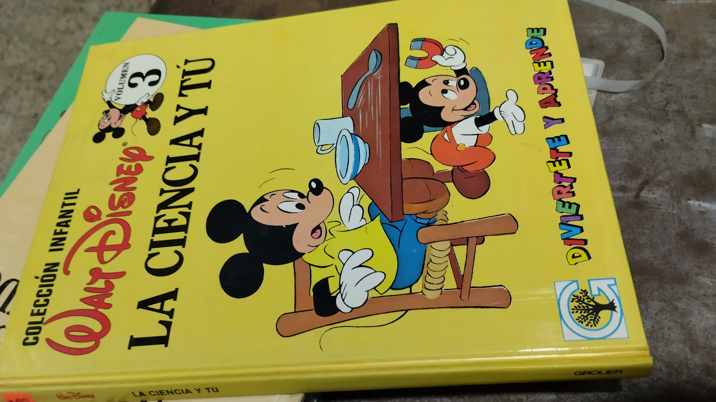 LA CIENCIA Y TU POR EDITORIAL GROLIER LIBRO USADO INFANTIL ALDAMA
