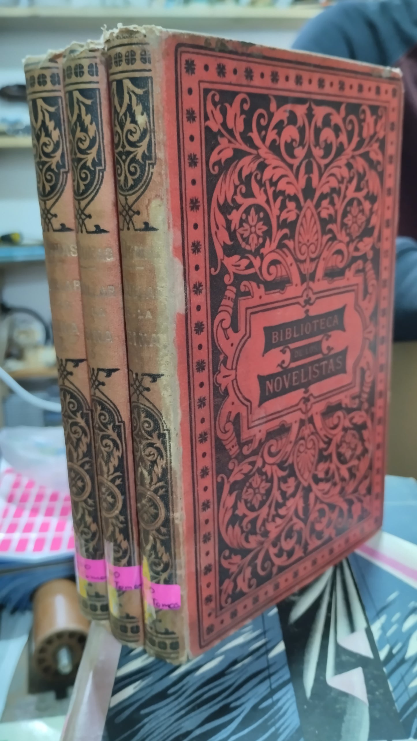 EL COLLAR DE LA REINA POR ALEJANDRO DUMAS 3 TOMOS LIBRO USADO NOVELAS ALDAMA