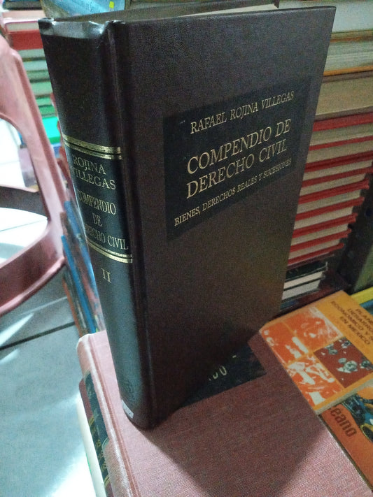 COMPENDIO DE DERECHO CIVIL POR RAFAEL ROJINA VILLEGAS USADO DERECHO JUÁREZ