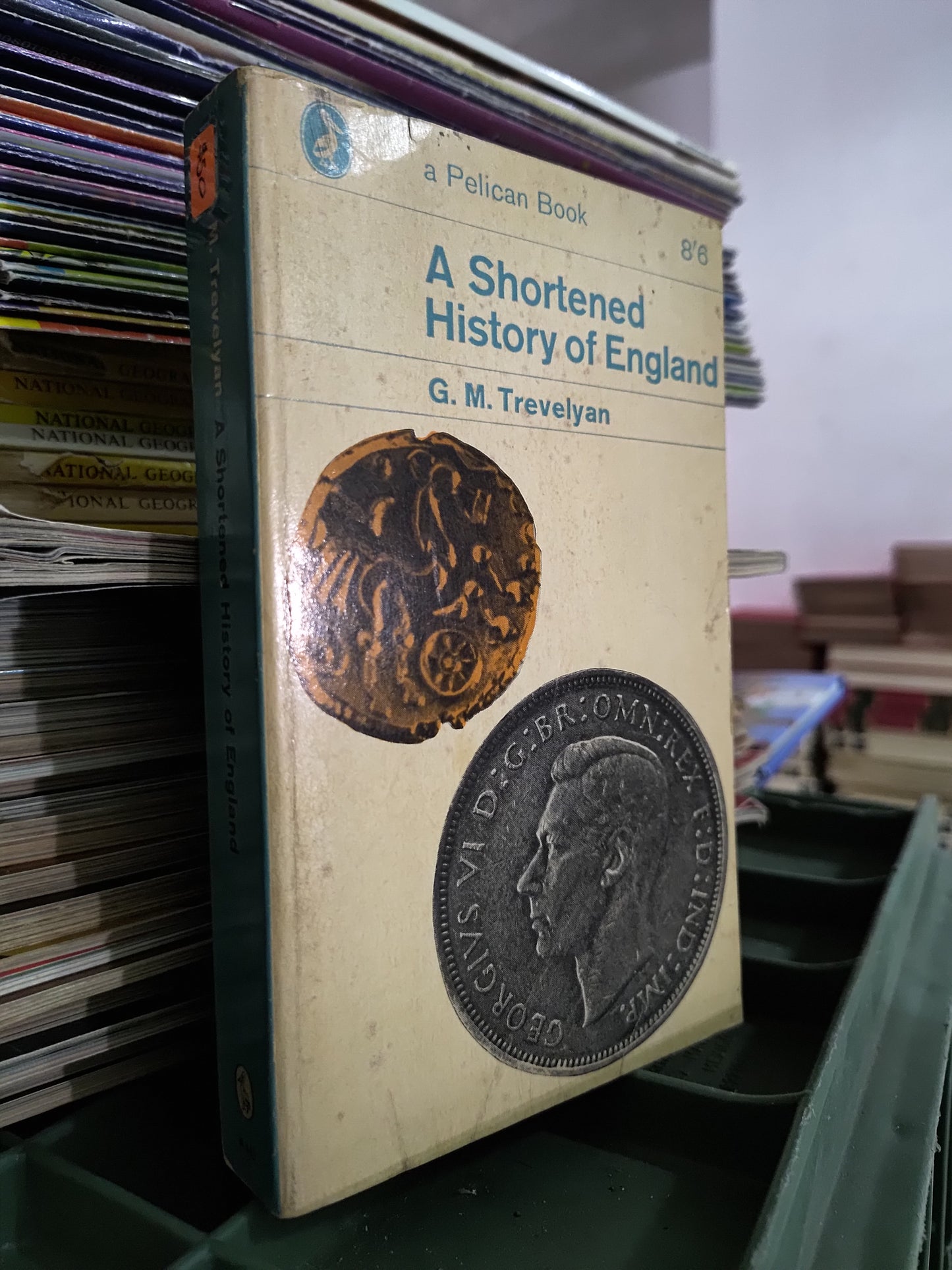 A SHORTENED HISTORY OF ENGLAND POR G. M. TREVELYAN USADO IDIOMAS JUAREZ 515
