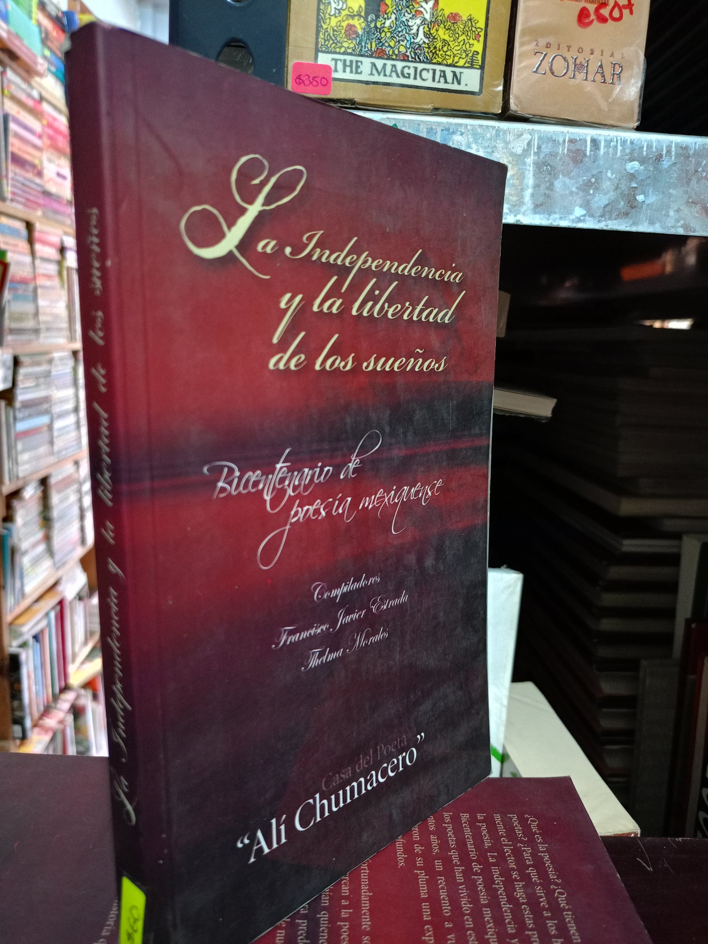 LA INDEPENDENCIA Y LA LIBERTAD DE LOS SUEÑOS FRANCISCO JAVIER ESTRADAUSADO POESÍA LITERARIO #305