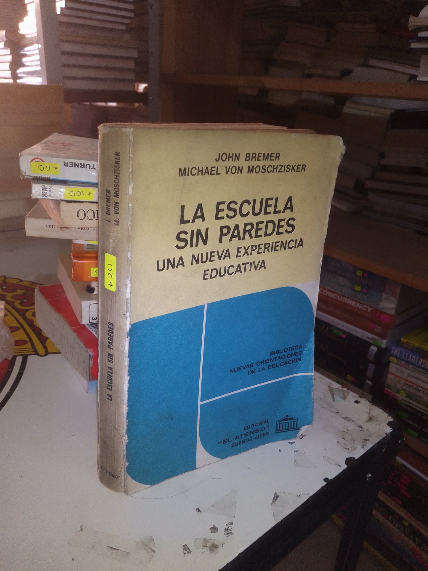 LA ESCUELA SIN PAREDES POR J  BREMER Y M. VON MOSCHZISKER USADO EDUCACIÓN LITERARIO 207