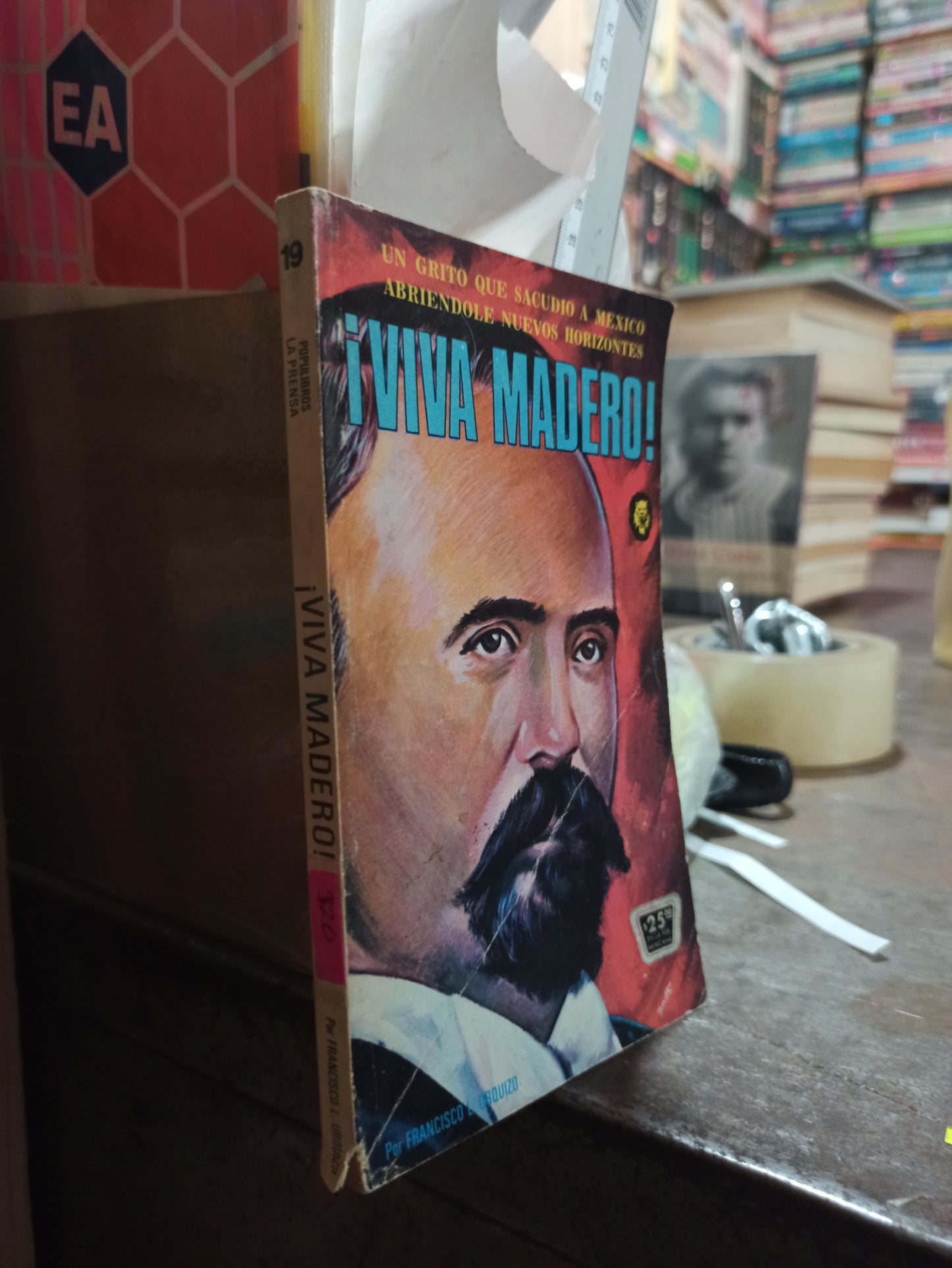 VIVA MADERO POR FRANCISCO URQUIZO USADO HISTORIA ALDAMA
