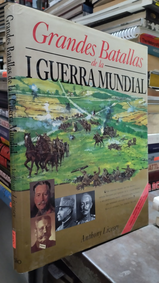 GRANDES BATALLAS DE LA I GUERRA MUNDIAL POR ANTHONY LIVERSEY LIBRO USADO HISTORIA ALDAMA