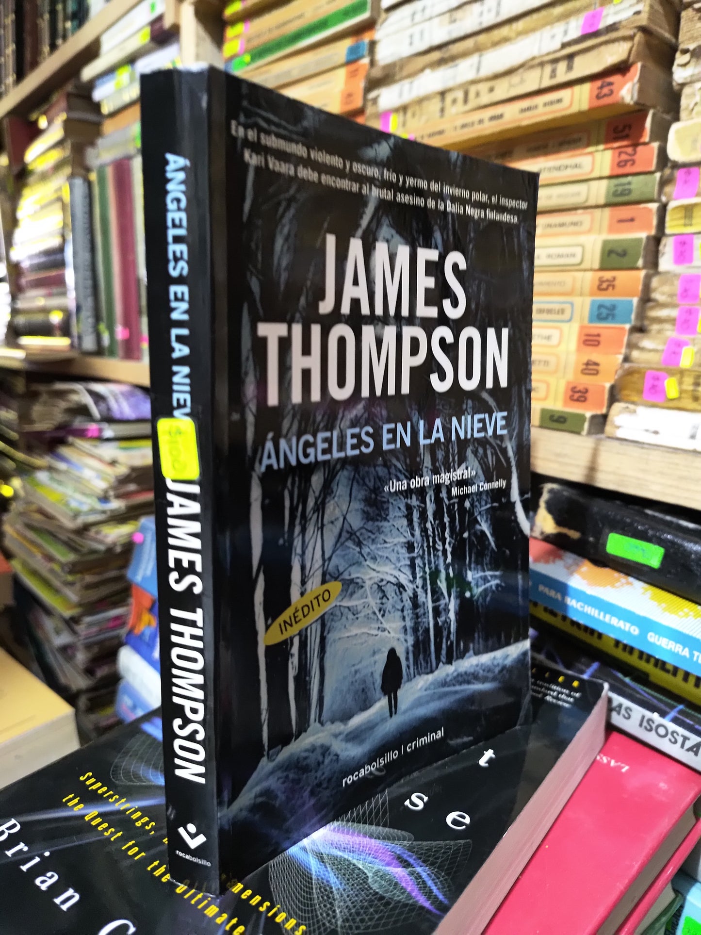 ANGELES EN LA NIEVE POR JAMES THOMPSON USADO NOVELAS JUAREZ 507
