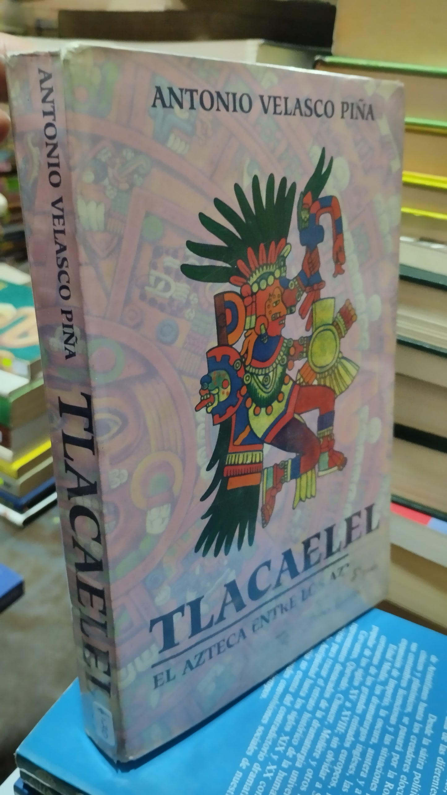 TLACAELEL POR ANTONIO VELASCO PIÑA LIBRO USADO HISTORIA ALDAMA
