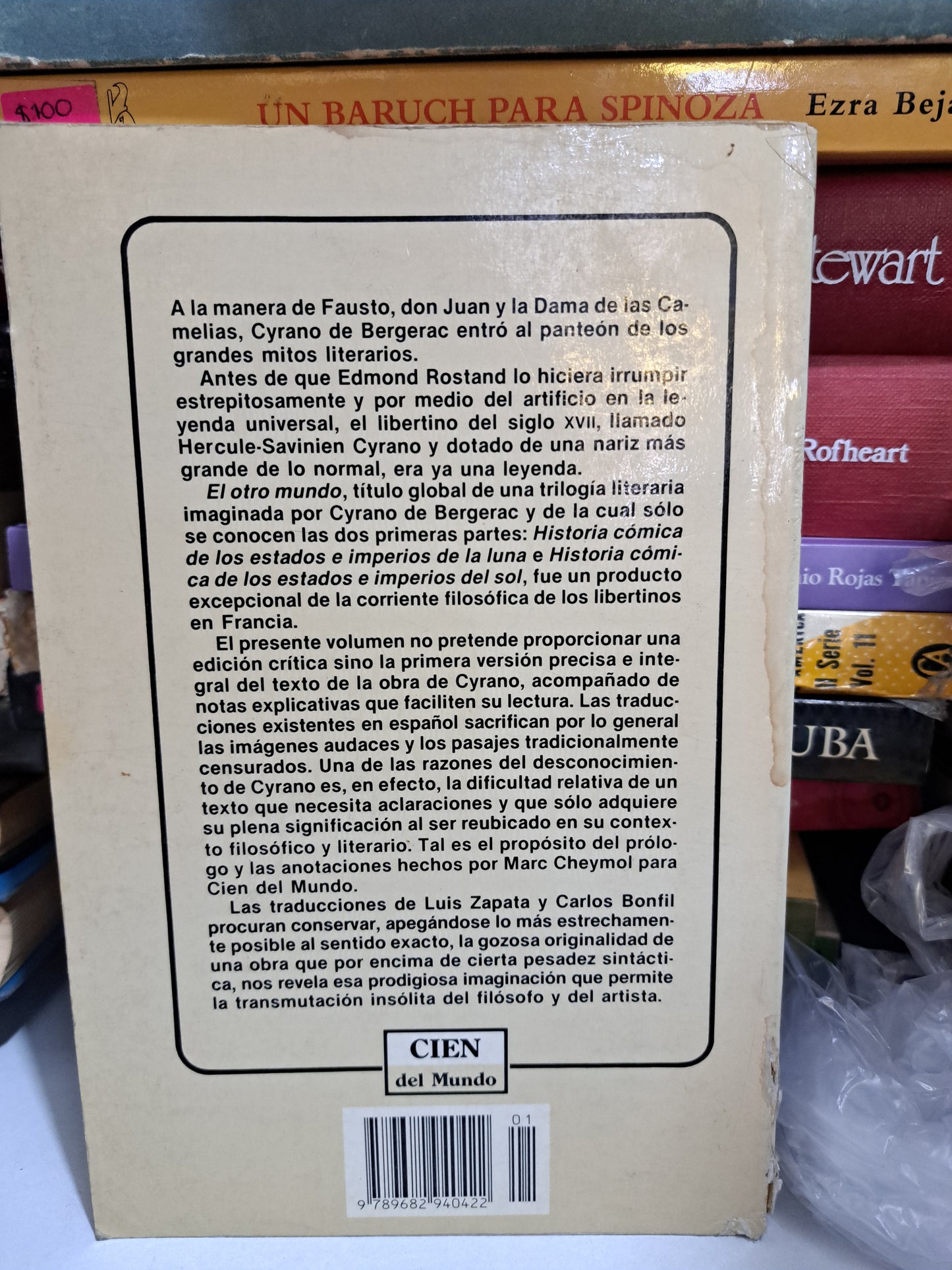 EL OTRO MUNDO CYRANO DE BERGERAC USADO NOVELA JUÁREZ
