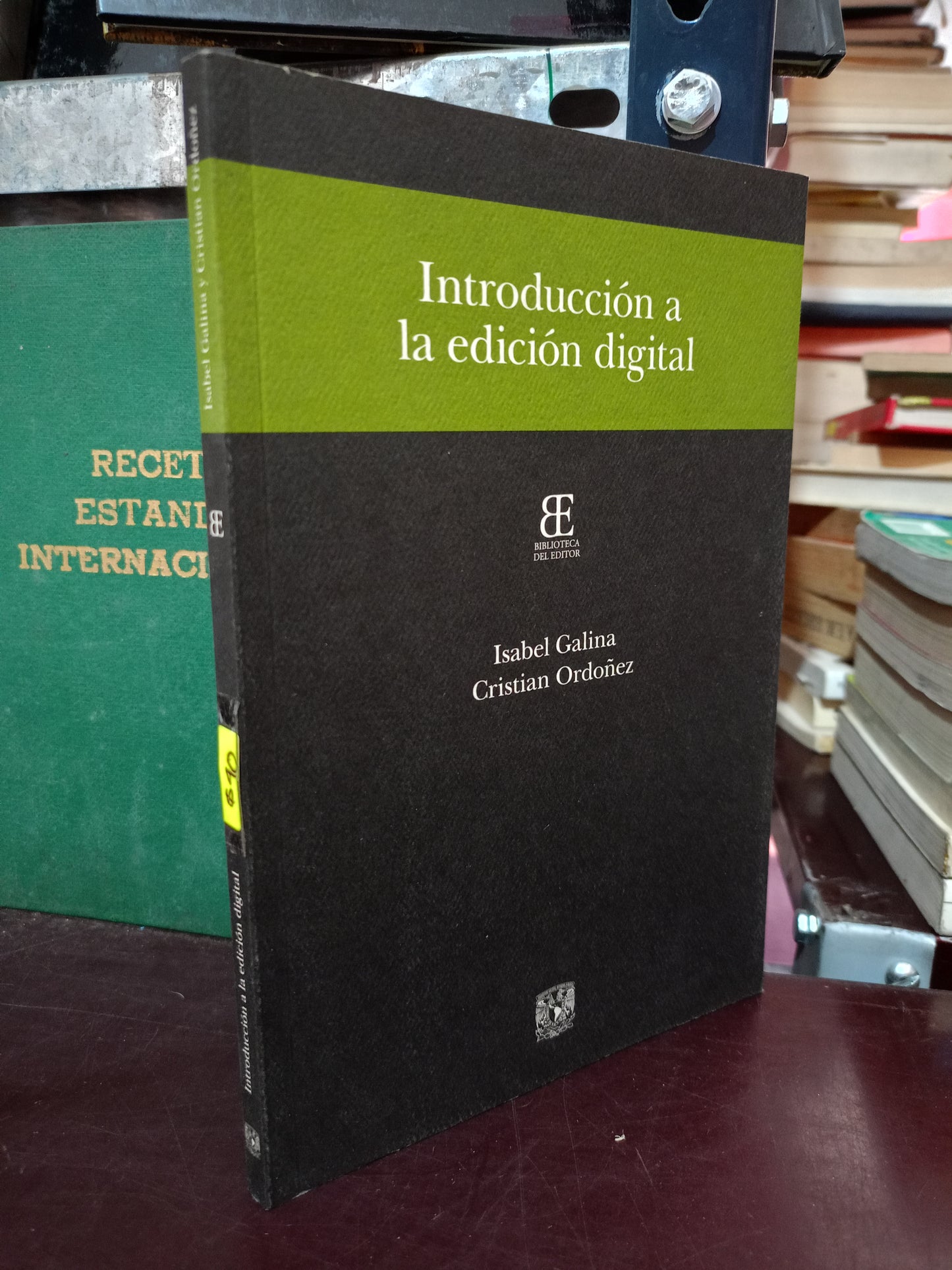 INTRODUCCIÓN A LA EDICIÓN DIGITAL POR ISABEL GALINA Y CRISTIAN ORDOÑEZ USADO EDUCACIÓN LITERARIO 305