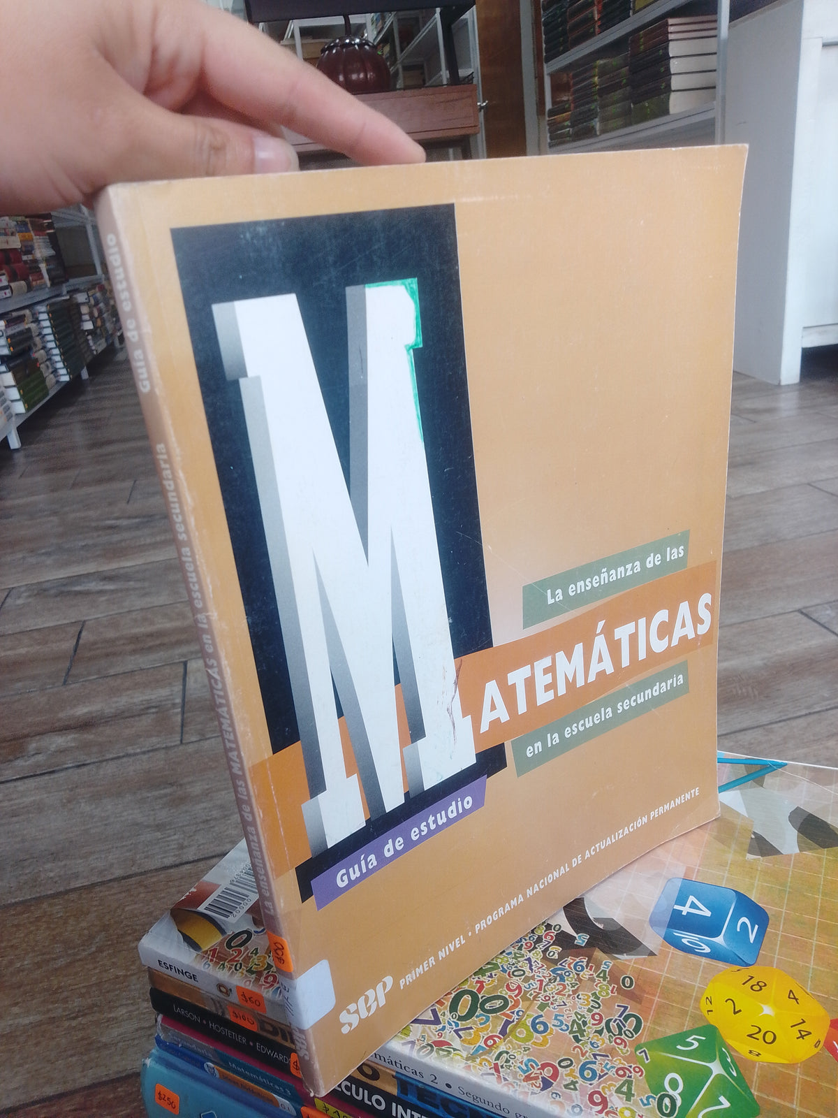 LA ENSEÑANZA DE LAS MATEMATICAS EN LA ESCUELA SECUNDARIA POR JESUS ALARCON USADO MATEMATICAS JUAREZ 515