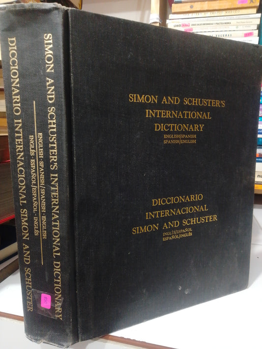 DICCIONARIO INTERNACIONAL SIMON AND SCHUSTER INGLES ESPAÑOL USADO IDIOMAS JUAREZ