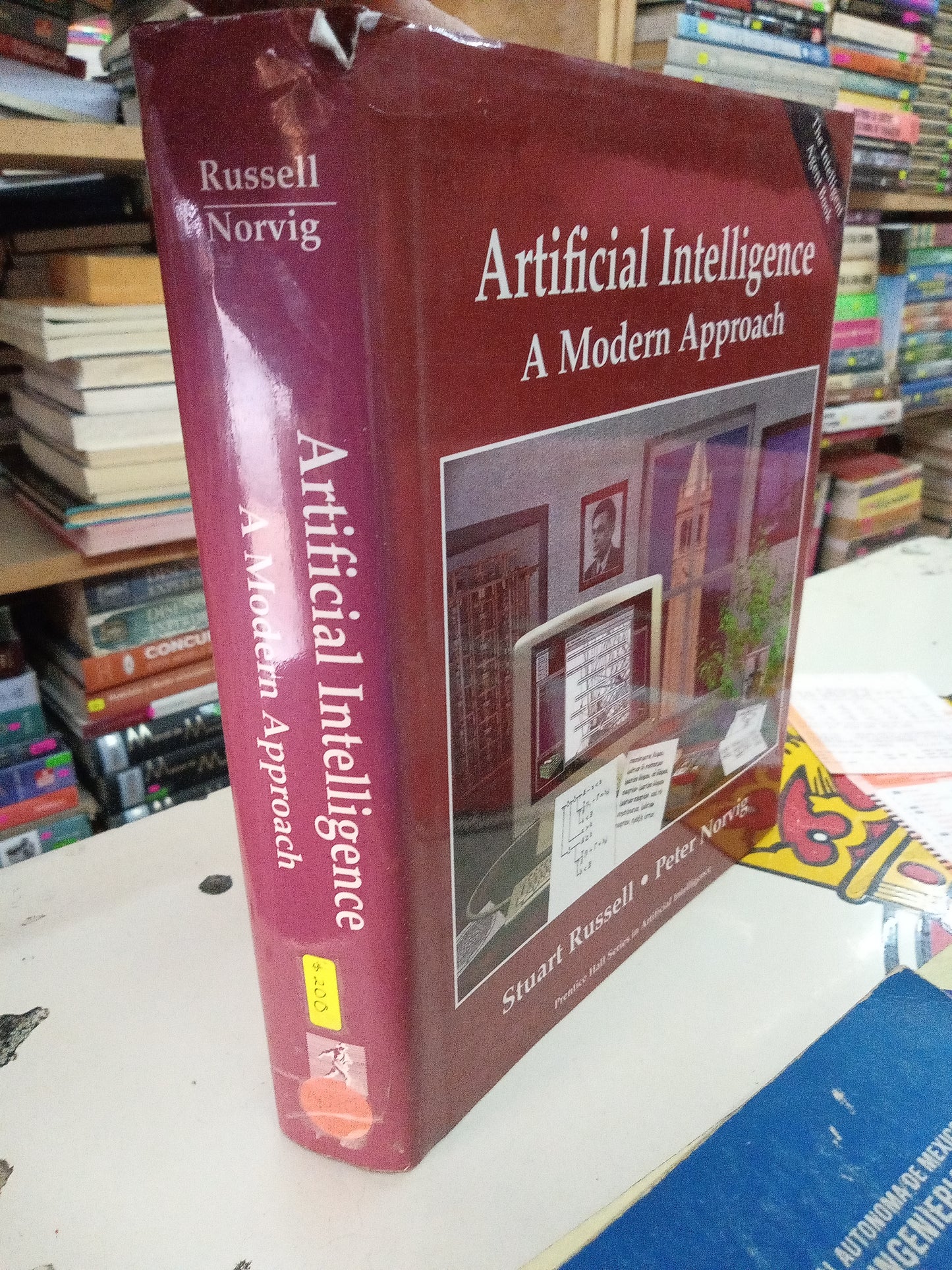 ARTIFICIAL INTELLIGENCE A MODERN APPROACH POR STUART RUSSELL PETER NORVIG USADO MATEMÁTICAS LITERARIO 207