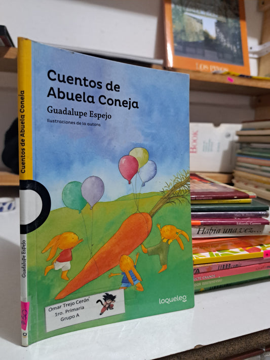 CUENTOS DE ABUELA CONEJA GUADALUPE ESPEJO USADO INFANTIL JUÁREZ