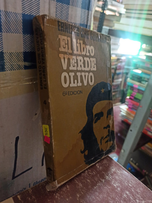 EL LIBRO VERDE OLIVO POR ERNESTO CHE GUEVARA USADO NOVELAS ALDAMA