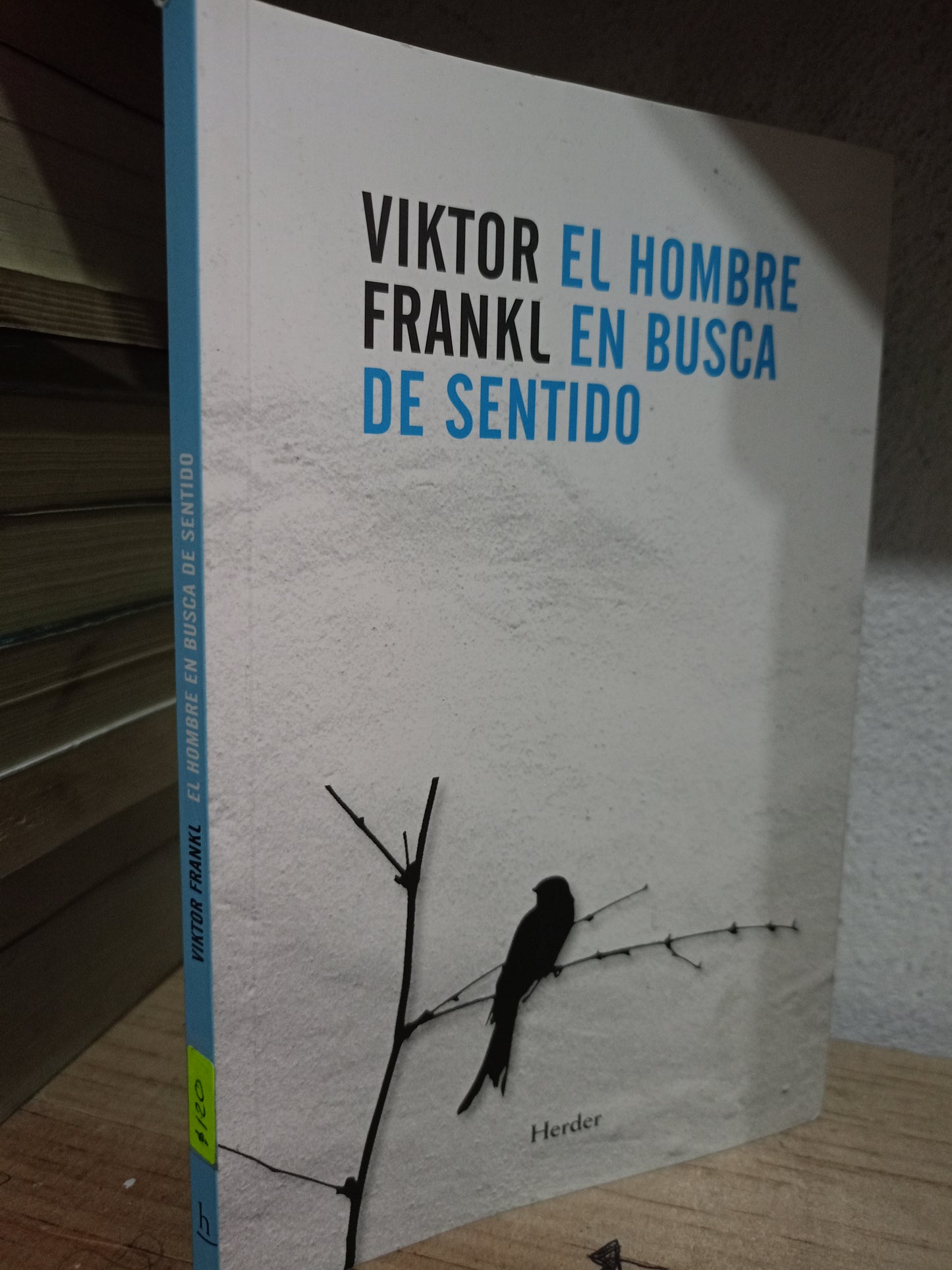 EL HOMBRE EN BUSCA DE SENTIDO POR VICTOR FRANKL USADO S.PERSONAL LITERARIO 305