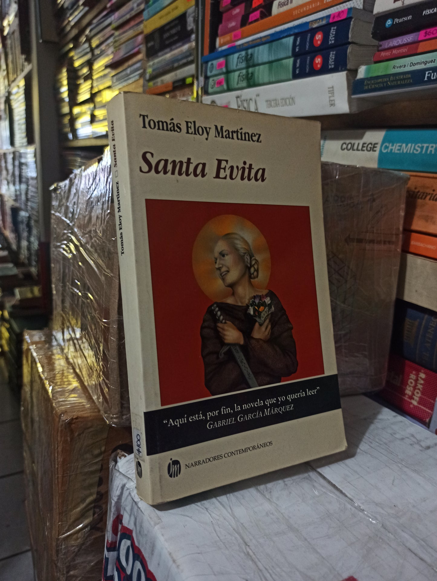 SANTA EVITA POR TOMÁS ELOY MARTINEZ USADO NOVELAS JUÁREZ