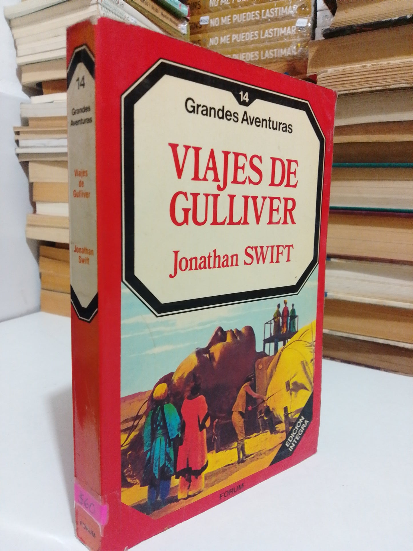 VIAJES DE GULLIVER POR JONATHAN SWIFT USADO NOVELA JUÁREZ