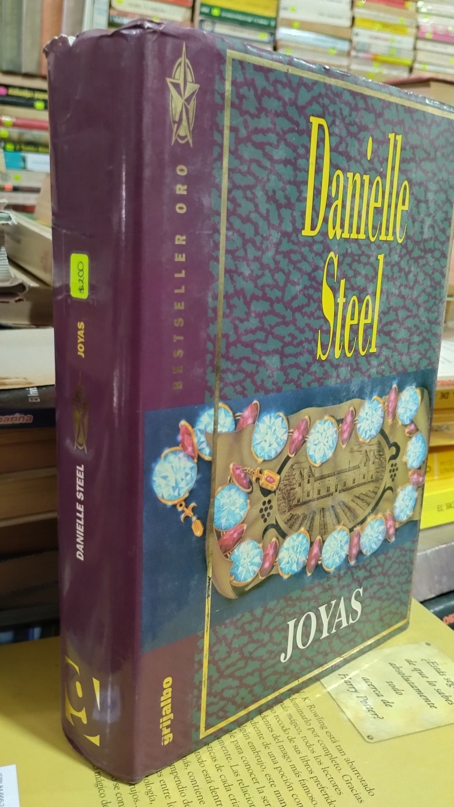 JOYAS POR DANIELLE STEEL LIBRO USADO NOVELAS ALDAMA