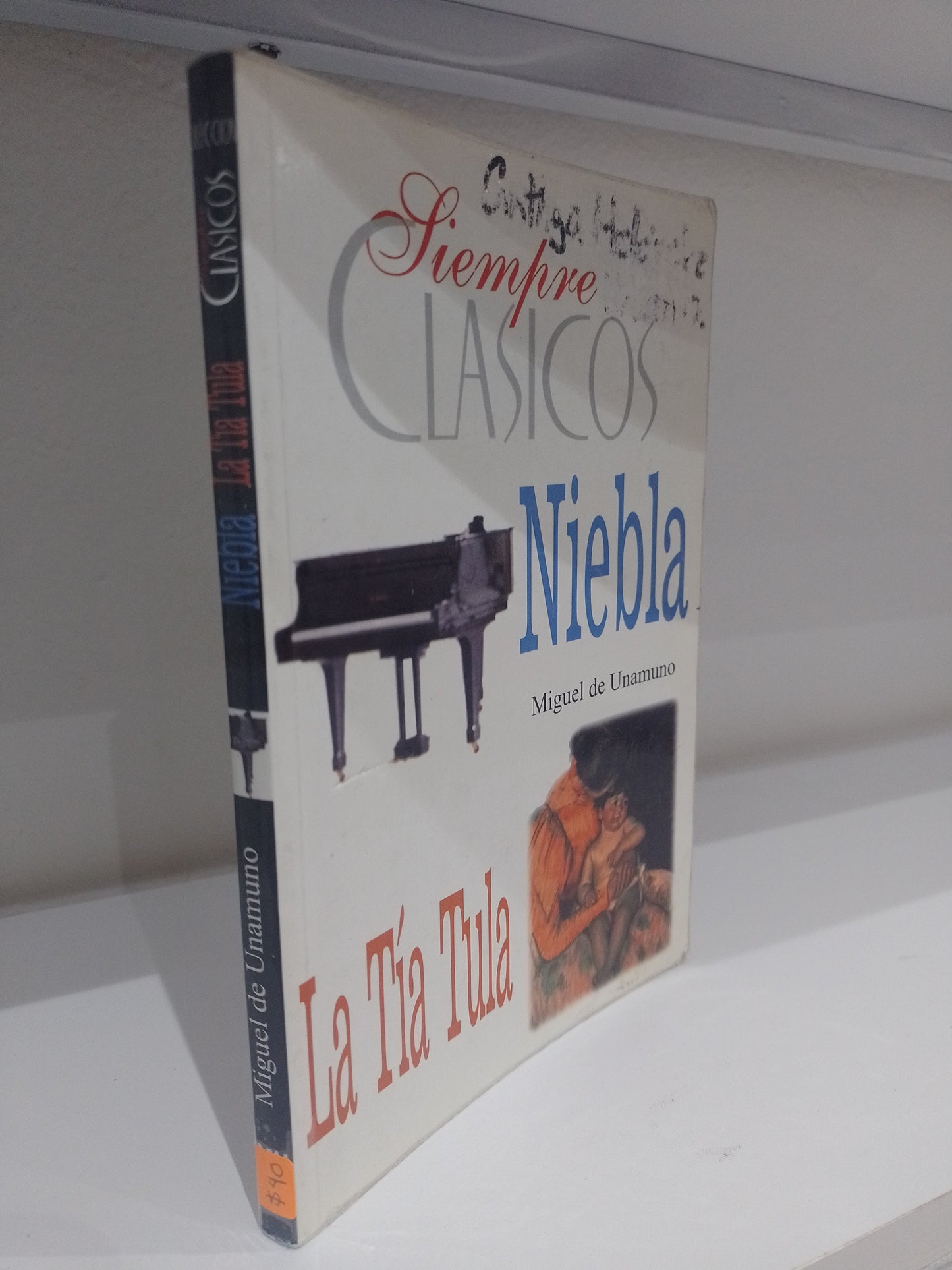 NIEBLA POR MIGUEL DE UNAMUNO USADO NOVELA JUAREZ 515