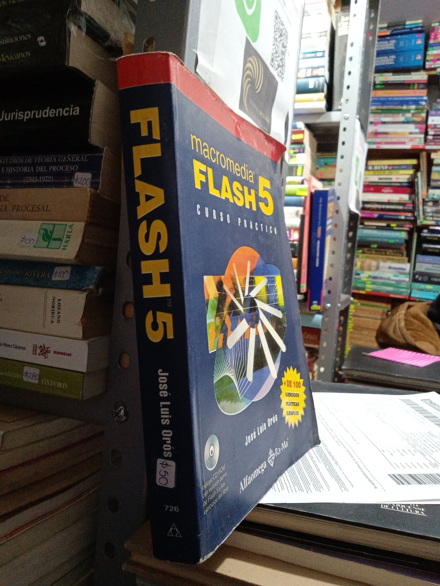 MACROMEDIA FLASH 5 CURSO PRACTICO USADO COMPUTACION JUAREZ