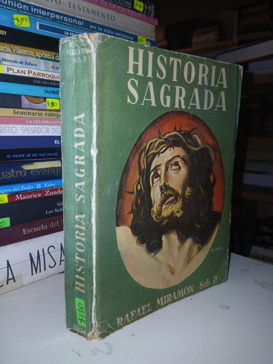 HISTORIA SAGRADA POR RAFAEL MIRAMÓN USADO RELIGIÓN LITERARIO 207
