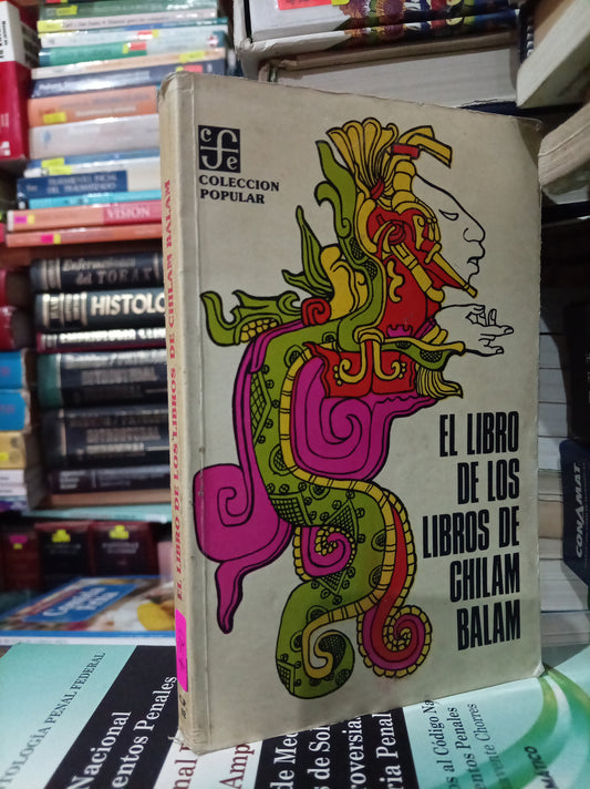 EL LIBRO DE LOS LIBROS DE CHILAM BALAM USADO HISTORIA LITERARIO 305