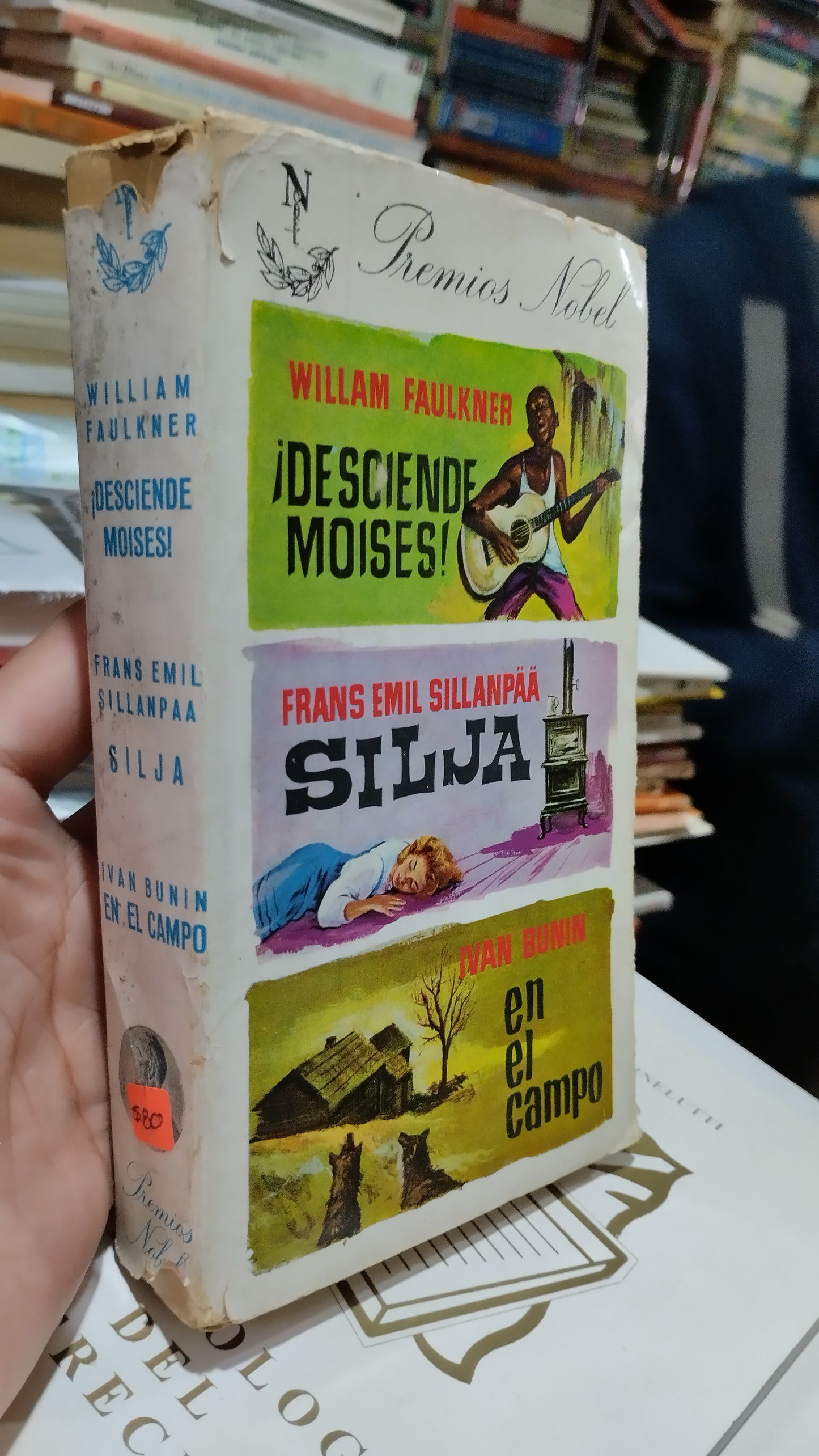 DESCIENDE MOISES POR WILLIAM FAULKNER LIBRO USADO NOVELAS ALDAMA