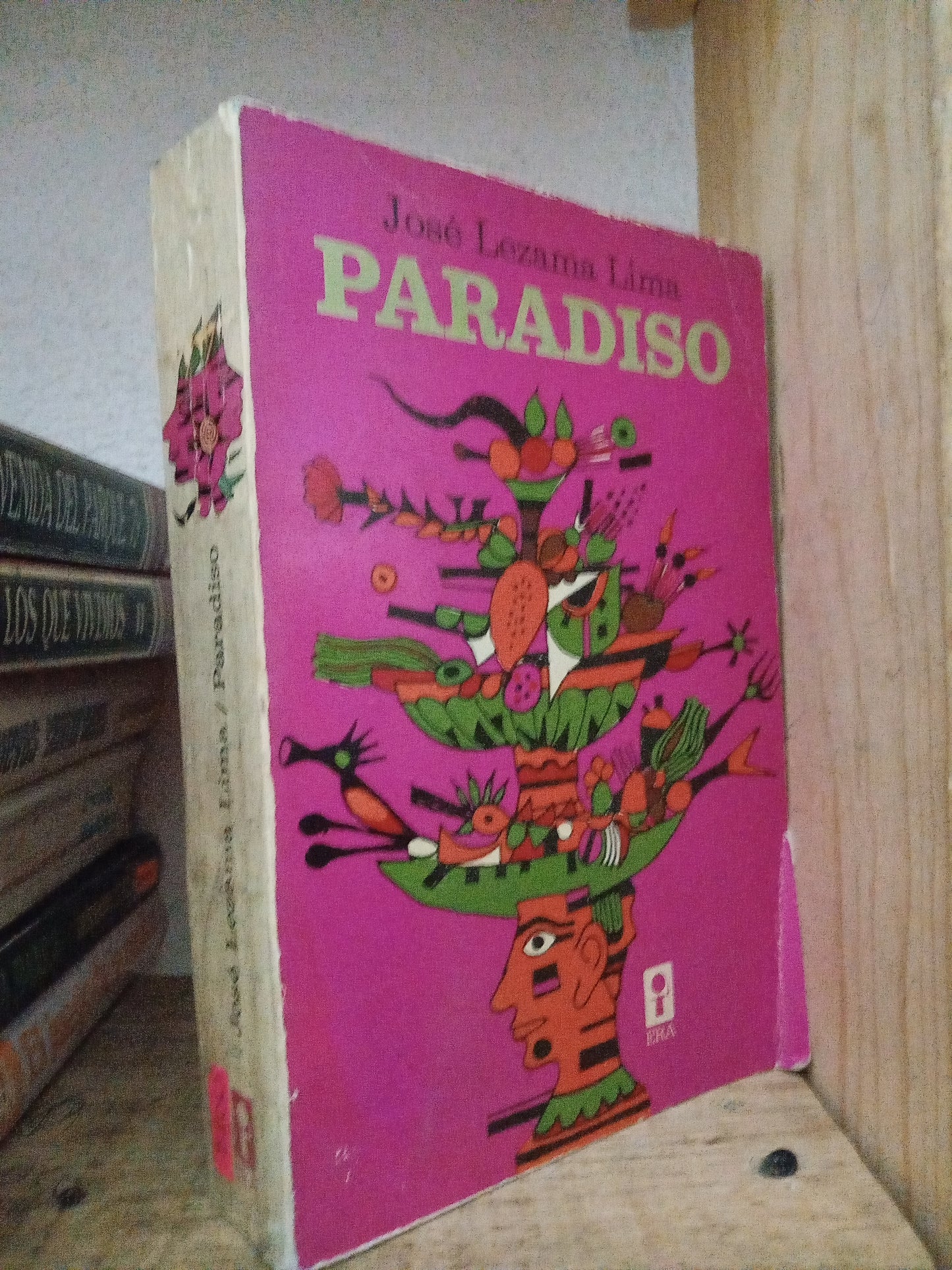 PARADISO JOSE LEZAMA LIMA USADO NOVELA LITERARIO 305