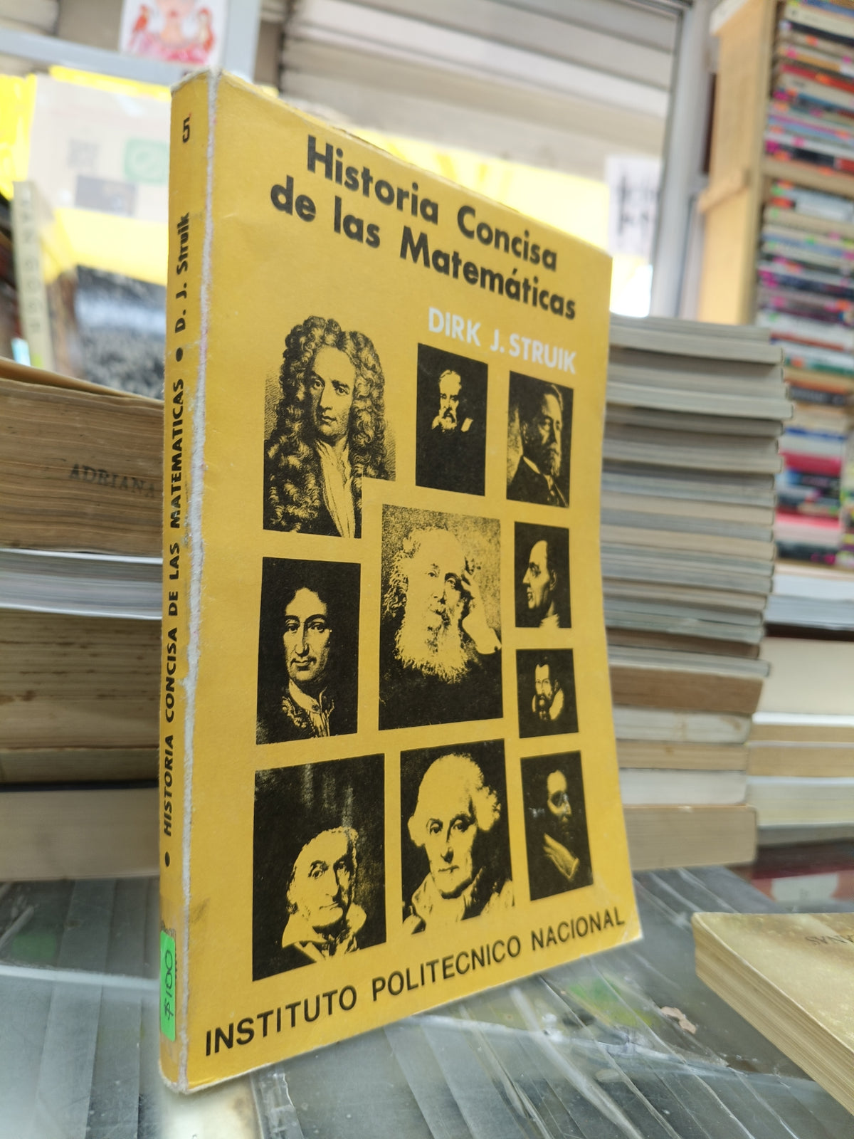 HISTORIA CONCISA DE LAS MATEMATICAS POR DIRK J. STRUIK USADO HISTORIA JUAREZ 507