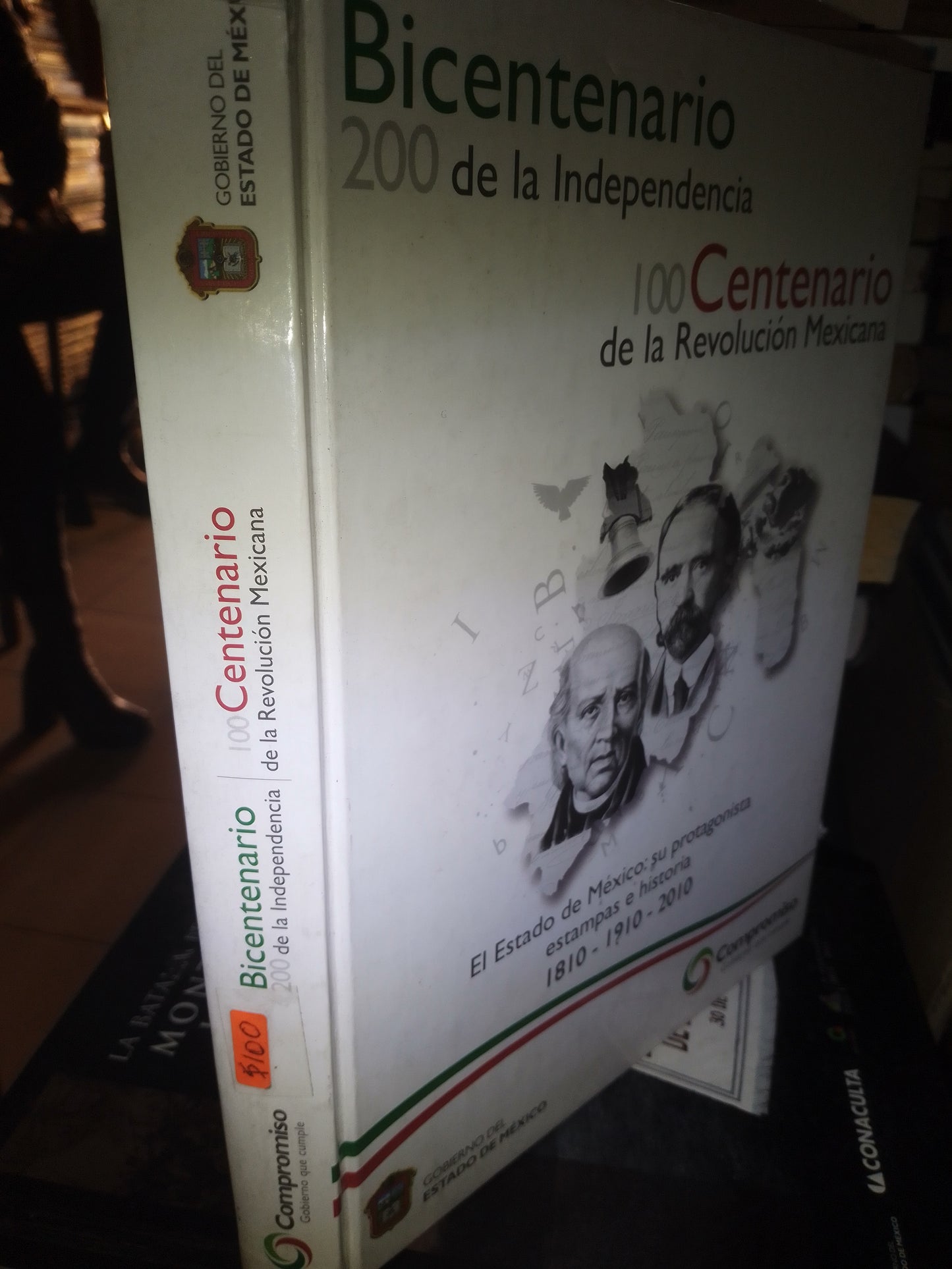 BICENTENARIO DE LA INDEPENDENCIA CENTENARIO DE LA REVOLUCIÓN MEXICANA USADO HISTORIA LITERARIO 207