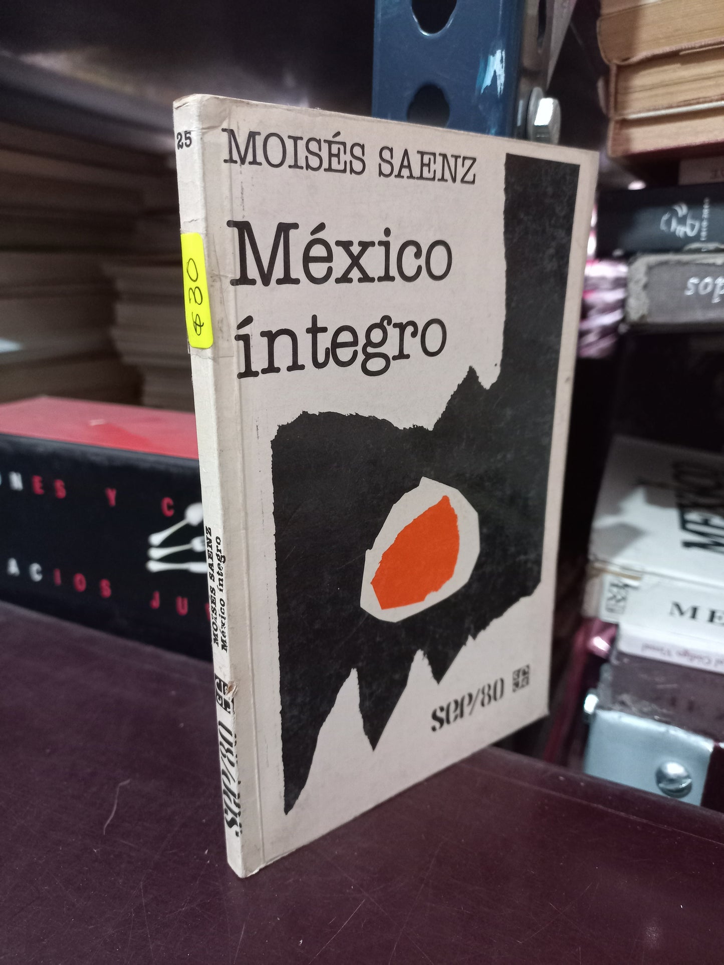 MEXICO INTEGRO POR MOISES SAENZ USADO HISTORIA LITERARIO 305