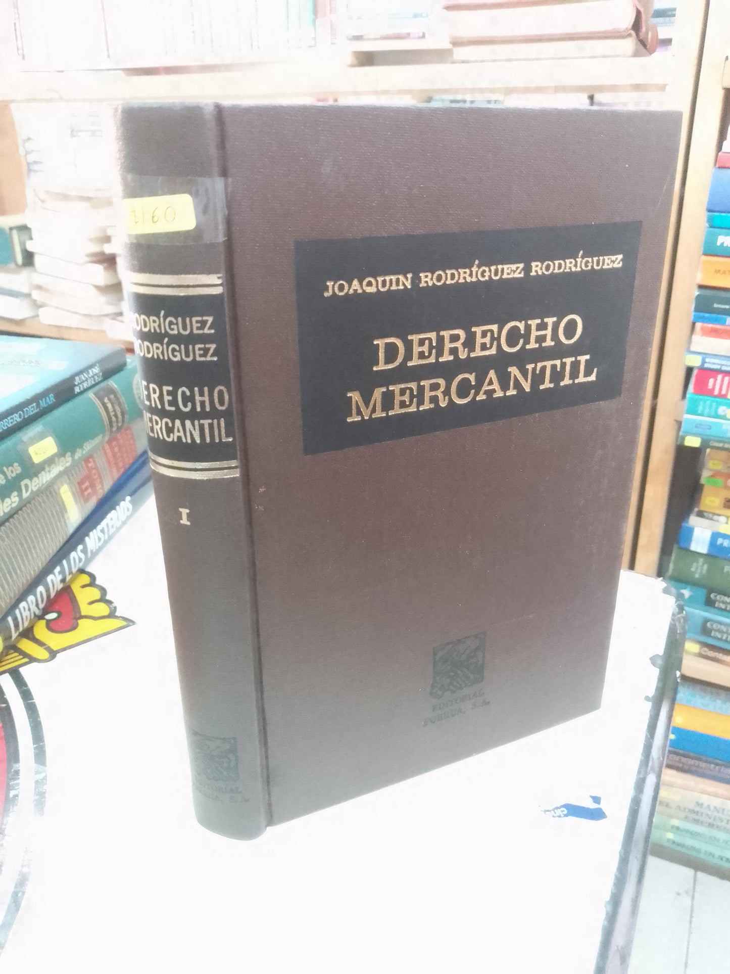 DERECHO MERCANTIL POR JOAQUÍN RODRÍGUEZ RODRIGUEZ USADO DERECHO LITERARIO 207