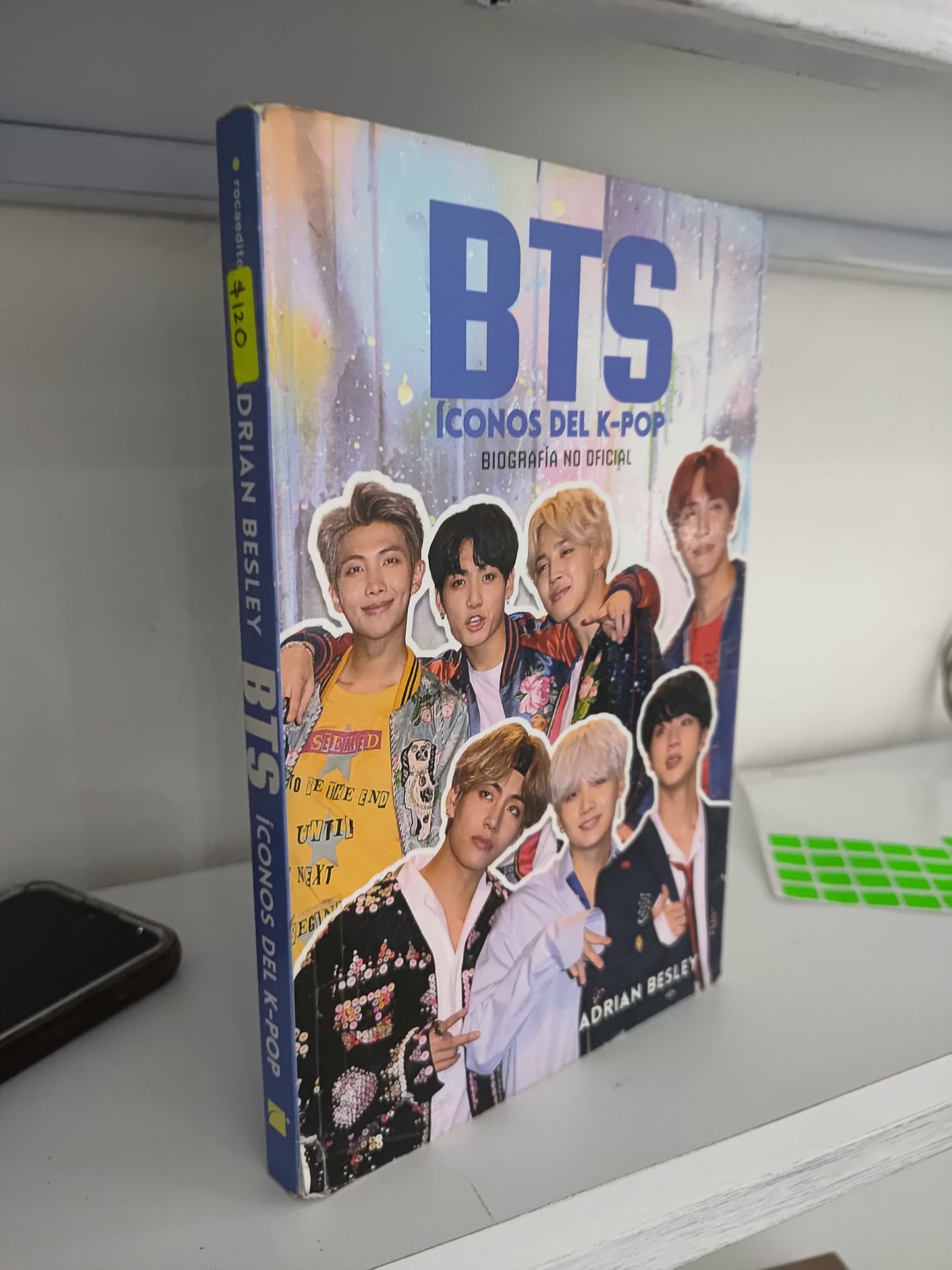 BTS ICONOS DEL K POP POR ADRIAN BESLEY USADO NOVELAS JUAREZ 515